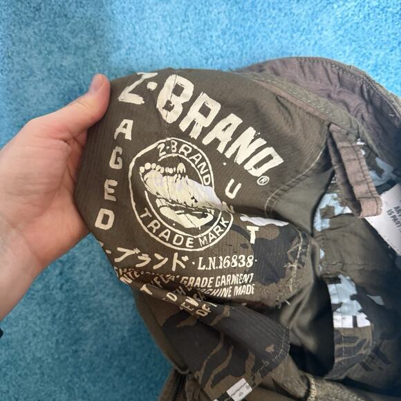 J Brand Mens Straight Leg Cargo Mens Pants 36x32 Olive Green Cotton Fits 36x30.5 - Picture 16 of 16